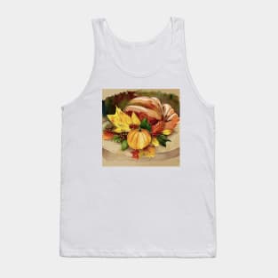 Autumn Colors Composition, Autumn Kitchen, Autumn Leaves, Pumpkin Tank Top